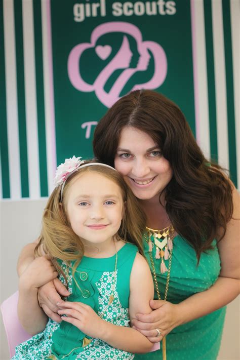kara s party ideas glam girl scout mother daughter