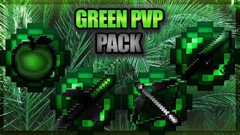 minecraft pvp texture pack  green pvp youtube