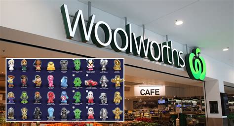 woolworths releases full list  disney ooshies