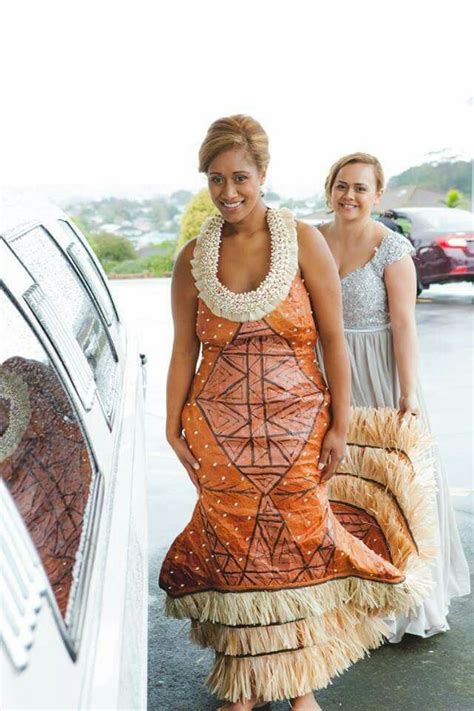 Fiji Samoan Wedding Polynesian Wedding Island Wedding Dresses Tapas