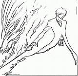 Coloring Bleach Pages Anime Printable Manga Print Popular Gif sketch template