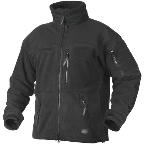helikon infantry fleece jacket tactical double army mens combat security black ebay