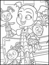 Vampirina Kolorowanka Pintar Kolorowanki Websincloud Druku Morindia sketch template