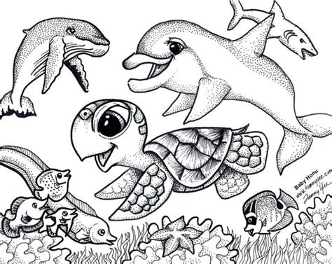 cute baby animal coloring pages turtle coloring pages cute coloring
