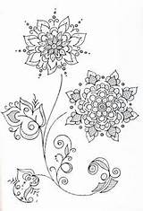Stencil Coloring Pattern Doodles Sewing Drawing Vyšívání Vzory Na Kreslit Ruční Tipy Monogram Deky Výšivka sketch template