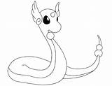 Dragonair Tegninger Dratini Nemme Pokémon Rayquaza Dragonite Getdrawings Ponyta Drager Malen Páginas Dyr Lacocinadenova Sido Tendo Franquia Pertence Criada Poh sketch template