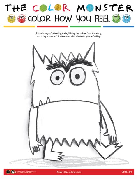 color monster printables printable word searches