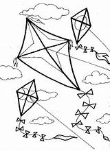 Kite Kites Blowing Getdrawings Preschoolers Funfamilycrafts Sheets Graphing Included sketch template