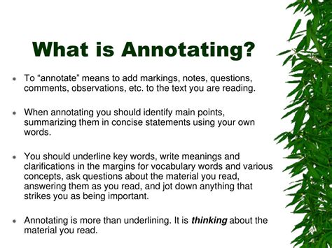 annotation meaning english