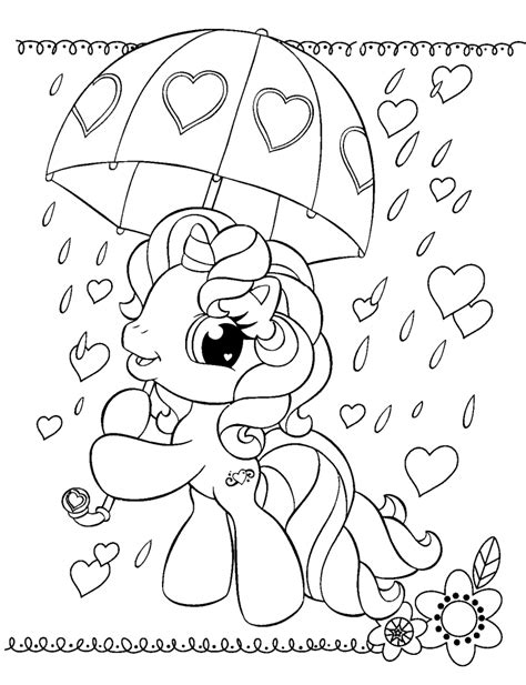 pony printable coloring sheets   pony coloring