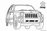 Jeep Cherokee Sheets sketch template