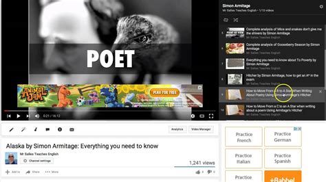 revise poetry   salles teaches english youtube