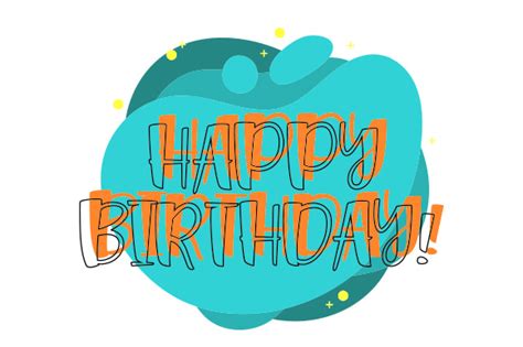 happy birthday  abstract print art style svg cut file  creative fabrica crafts creative