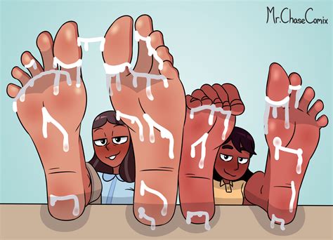 rule 34 barefoot blush connie maheswaran cum cum on feet