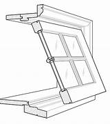 Awning Windows Drawing Hopper Single Window Hung Door Sash Wooden Detail Details Double Technical Getdrawings 2d Choose Board sketch template