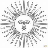 Inti Sol Inca Mayas Imagen Mayo Ausmalbild Supercoloring sketch template