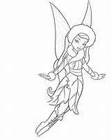 Coloring Pages Fairy Silvermist Tinkerbell Disney Choose Board sketch template