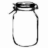 Jar Mason Clip Clipart Jars Sweetly Outline Cliparts Printable Canning Tins Scrapped Transparent Library Printables Honey Drawing Background Flowers These sketch template