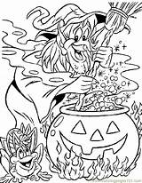 Halloween Coloring Printable Pages Holidays Coloringpages101 Color Entertainment Online Witch Kids Pdf Kleurplaat Print sketch template