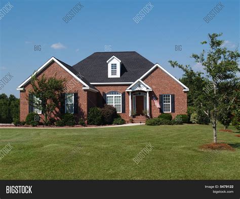 story brick residential home stock photo stock images bigstock