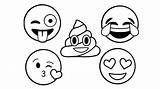 Emojis Poop Ausmalbilder Coloringhome Malvorlage Emoticon Favoriete Sheets Uitprinten Downloaden sketch template