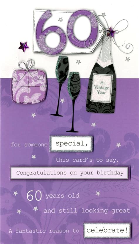lovely 60th birthday greeting card cards love kates