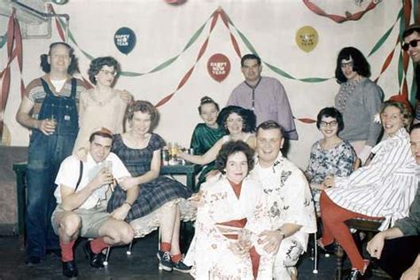 found photos of mid century new year s eve celebrations