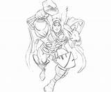 Thor Colorir Superheroes Iron Fist Tudodesenhos sketch template