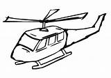 Helicopter Coloring Printable sketch template