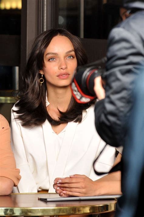 Luma Grothe Filming A Commercial For Loreal 14 Gotceleb