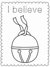 Polar Express Coloring Pages Christmas Bell Activities Train Printable Kids Believe Clipart Party Activity Crafts Sheet Print Worksheets Preschool Color sketch template