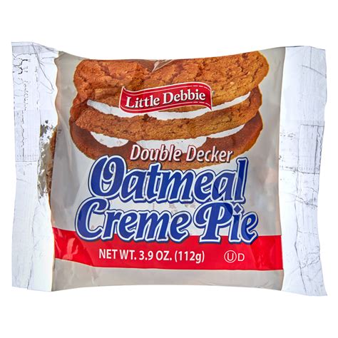 Little Debbie Double Decker Oatmeal Cream Pie 3 9oz Snacks Fast