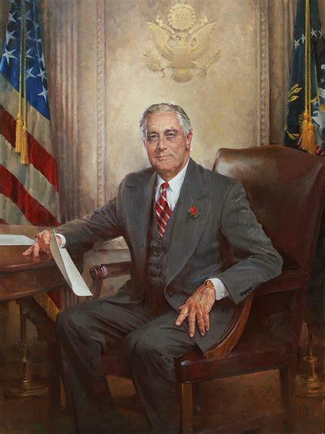 John Howard Sanden President Franklin D Roosevelt Portrait