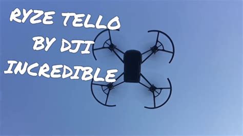 ryze tello drone  dji  magic  box  tricks    review youtube