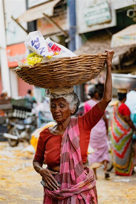 woman carries her load on her head editorial photo image of poor