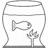 Fish Bowl Goldfish Coloring Clipart Template Pages Cliparts Printable Clip Library Sheet Clipartix Templet Big Bony Gif Popular Print Coloringhome sketch template