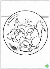 Dinokids Minky Momo sketch template