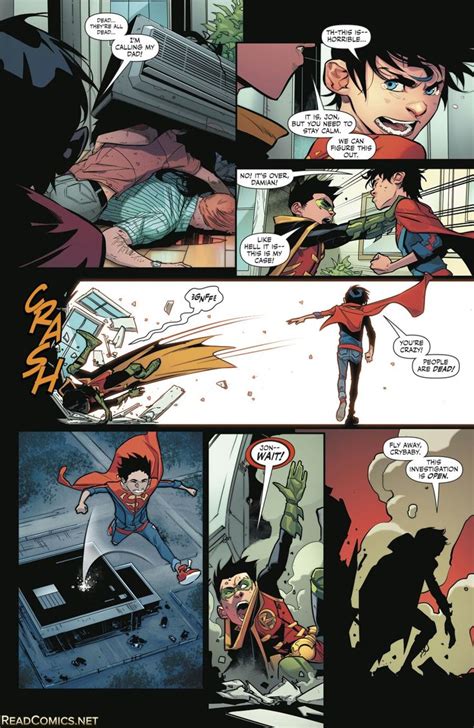 super sons issue 2 bat fam comics marvel dc comics batman superman