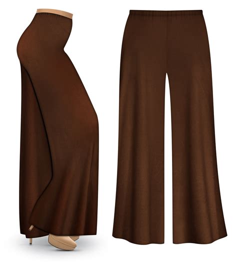 sold out clearance plus size brown wide leg palazzo