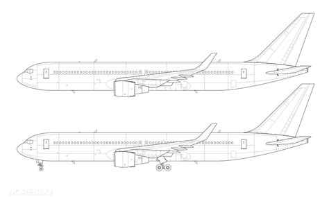 boeing  coloring page