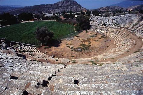 latona turkey theatres amphitheatres stadiums odeons ancient greek