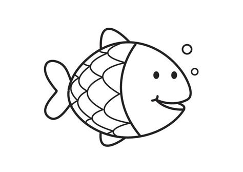 coloring page fish  printable coloring pages img