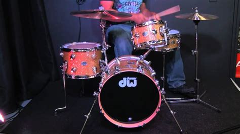 drum workshop mini pro kit dw minipro drum kit video demo youtube