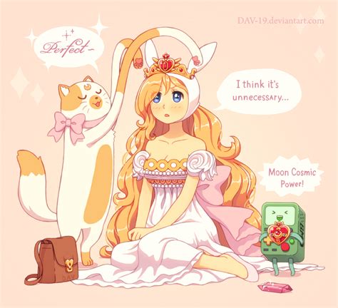 Princess Serenity Fionna The Human Girl Bmo And Cake