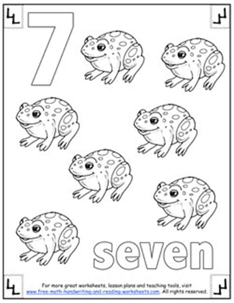 number coloring pages