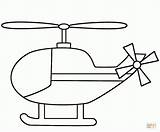 Helicopter Coloring Pages Simple Drawing Printable Para Colorear Dibujo Helicóptero Easy Supercoloring Transporte Dibujos Helicopters Sencillo Chinook Rescue Colouring Imprimir sketch template