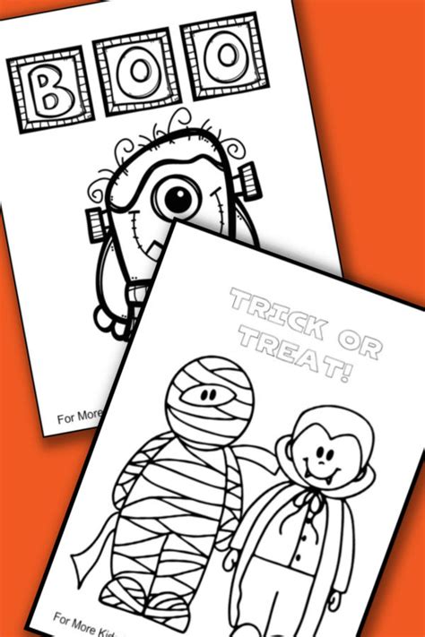 halloween coloring sheets printable freesave   wwwilcascinonecom