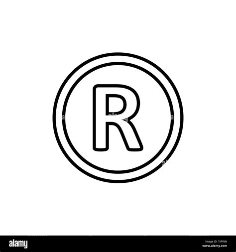 registered symbol white