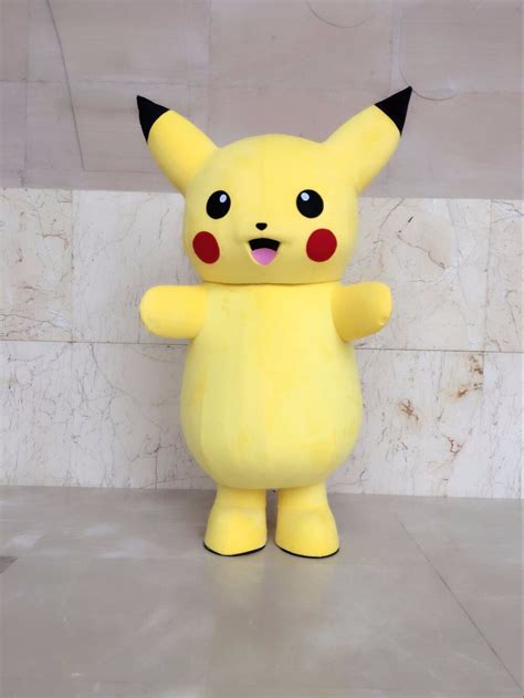 New Top Grade Deluxe Pokemon Pikachu Mascot Costume