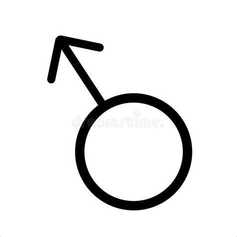 Feminine Symbol In Rainbow Colors Hand Drawn Vector Logo Stock